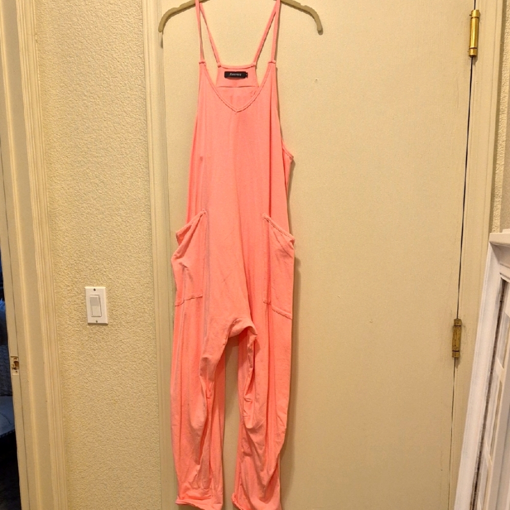 Women's Pink Jumpsuit NWOT